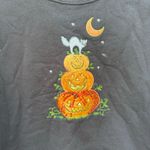 Holiday Edition Halloween Jackolantern embroidered Spooky Cat Black Sweatshirt S Photo 2
