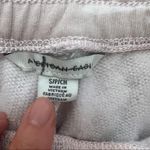 American Eagle Outfitters AEO Tan Cream Camo Print Longline Sweat Shorts Size S Photo 2