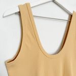 Abercrombie & Fitch Abercrombie Ribbed Wide Strap Sleeveless Scoop Neck Tank Top Bodysuit Size XL Photo 2