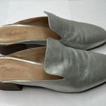 Madewell  Willa Loafer Mule in Metallic Photo 3