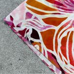 Natori  Women’s Satin Tropical Floral Midi Slip Dress Sleeveless in Multicolor L Photo 12