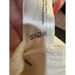 Eileen Fisher  Garment-Dyed Organic Cotton‎ Denim Cropped Jean White Size Medium Photo 5