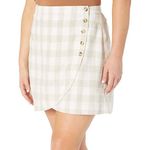 Madewell Linen Blend Tulip Hem Mini Skirt NWT Size 6 Photo 10