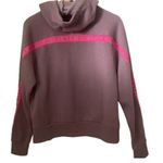 Under Armour Hoodie Womens Purple Pink Mesh Detail Loose Style Zip-Up Size Med Photo 1