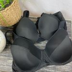IZOD  Set Of 2 Black Underwire Contour Bras 42 DD Photo 1