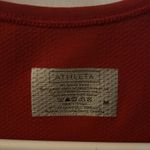 Athleta Red Crewveck Activewear Top M Athleisure Sportswear Casual Cherry Girl Photo 6