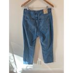 ZARA  100% Cotton Wide Leg Jeans Size 8 Photo 2