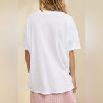Aerie Oversized Graphic Boyfriend T-Shirt White Small NWT Photo 1