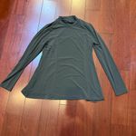 Zenana Outfitters Dark Charcoal Gray Long Sleeve Top Mock Neck Size Small Photo 1