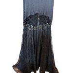 La Perla Vintage Marvel by Black Silk Satin Maxi Dress Gown 90s Y2K Deadstock Photo 5