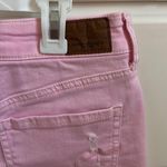 American Eagle Pink  Denim Shorts Photo 2