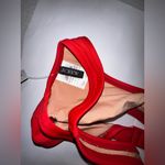 J.Crew Heritage Scoop Neck Bikini Top Size S Red Retro Swim Beach Classic New Photo 6