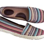 BOC Franki Striped Espadrilles Size 8 Photo 0