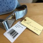 Vintage Havana NEW!  Blue Rhinestone Fanny Pack Kangaroo bag Annsley NWT Photo 2