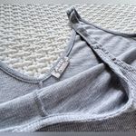 Free People Intimately by  Dani Essential Ribbed Tank Top - Heather Grey - S Photo 9