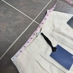 Tuckernuck NEW  Pomander Place Cava Pleated Wide Leg Pants Trousers Cream Small Photo 10