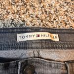 Tommy Hilfiger  Gray Denim Jeans Flare Leg Low Rise Frayed Hem Womens Photo 1