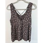 American Eagle  Floral Flowy Tank Top, Size Small, EUC Photo 2