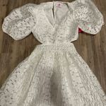 BuddyLove TINSLEY CUT OUT SHORT DRESS - ALABASTER Photo 3