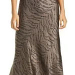 Rails  Jennica Cobalt Tiger Stripe Midi Skirt XS Photo 0