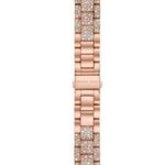 Michael Kors Apple Watch® Pavé Crystal Stainless Steel Bracelet, Rose Gold $225 Photo 2