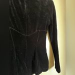 Vintage Thierry Mugler Velvet Bustier Top Sz Small in Black Corset Boning Photo 6