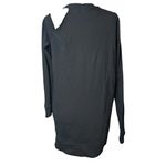 LAMade Distressed Oversized Cotton Sweater Grunge Casual Size XS Black Photo 2