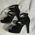 Moda  Elegant Black Strappy Heels Photo 6