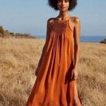 Christy Dawn ππ Sleeveless Midi Dress ~ Tropical Boho Chic Banana Leaf Print XS Photo 9