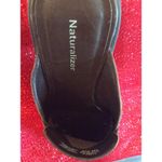 Naturalizer  Mules Leather Slip On 1.5" Heel Chrisler Size 8.5 Womens Brown Photo 6