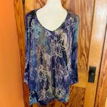Charlie Paige Boho hippie chic tie dye stars tunic Photo 4