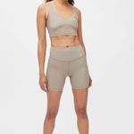 Champion Ribbed Bike Short UO Exclusive NWT - Taupe Photo 0