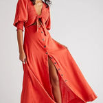 Free People  String Of Hearts Maxi Dress Photo 0