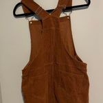 Rue 21 Burnt Orange Corduroy Overall Dress Photo 2