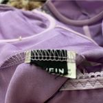 SheIn Lavender Purple Satin Corset Tank Top M Medium Butterfly Accents Butterflies Photo 6