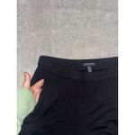 Eileen Fisher  petite small black straight leg pull on pants‎ Viscose Spandex Photo 2
