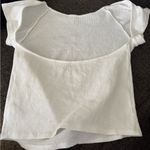Aerie  White Short Sleeve Tee Photo 0