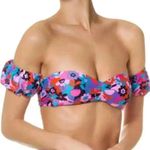 Bongo 💥🆕 Purple Rose Floral Bikini Top S🆕 Photo 0