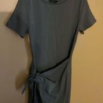 Club Monaco  small grey dark green dress Photo 0