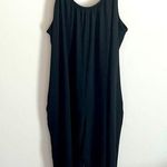 Jumpsuit Women’s XL Oversized Black Adjustable Straps Tank Top Wide Leg Boho Photo 0