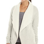 Gaiam  Compass Sherpa Open-Front Wrap Yoga Cardigan Size XS Photo 0