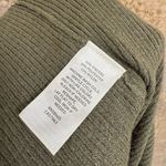 Caslon Olive Green Ribbed Stretchy Soft Midi Skirt Large NWT Photo 5