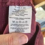 Pilcro and the Letterpress  Women's Burgundy Serif Fit Corduroy Jeans Size 27 Photo 7