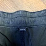 American Eagle Cargo Baggy Jogger Pants Womens 12 Short Black Y2K Skater Stretch Photo 3