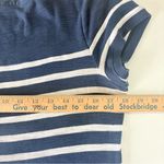 Ralph Lauren  Crew Neck Tennis Dress Women’s Navy Blue White Striped Size L Photo 4