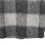 Talbots  Petites Wool Blend Buffalo Plaid Grey Mini Skirt Gray size 4P Photo 3