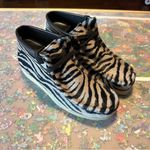 Clarks Clark’s Calf Hair Wallaby Boots in Zebra Photo 0
