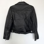 ANINE BING NWT Benjamin Leather Moto Jacket in Black Sz XS Photo 3