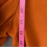 American Retro Orange Felt Wide Leg Crop Trousers Size 36 Photo 6