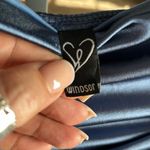 Windsor  Wrapped In Stylish Satin Mini Dress Photo 2